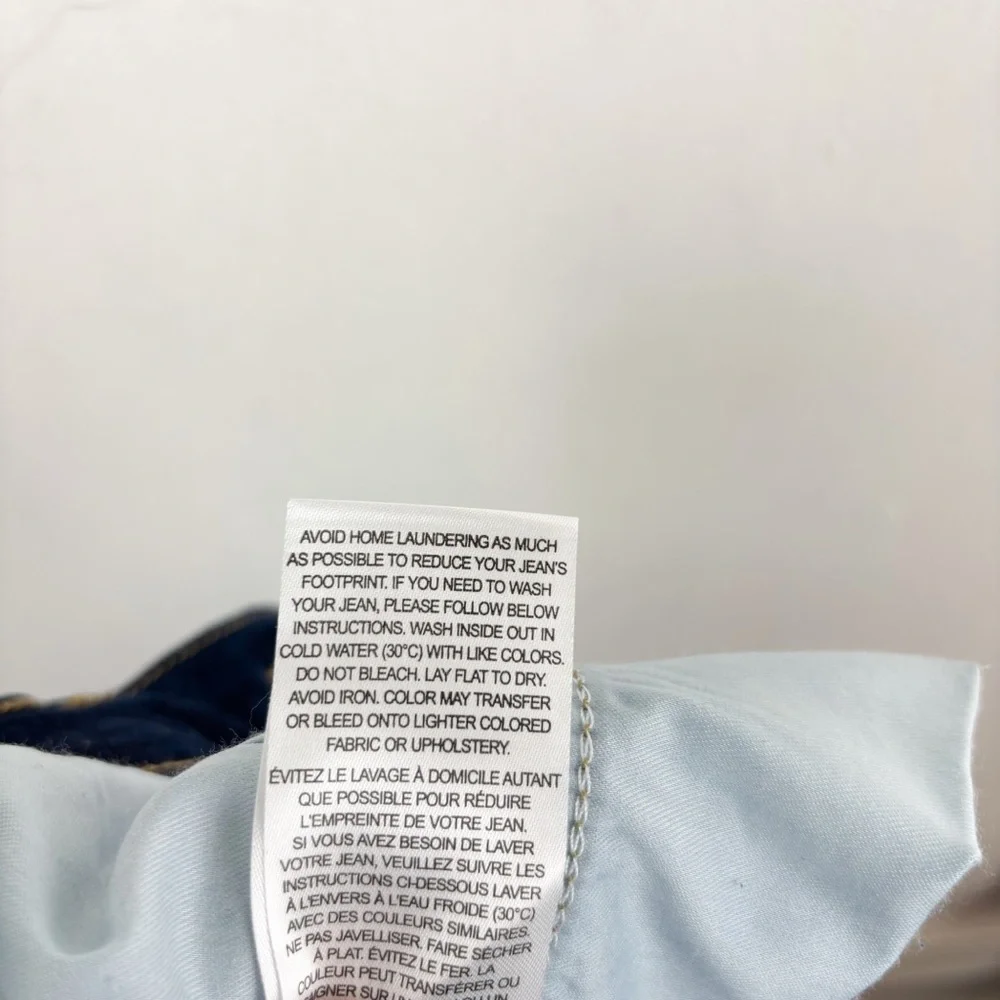 Frame Denim Women's Straight Leg Jeans - Dark Blue NWOT - Picture 11 of 11